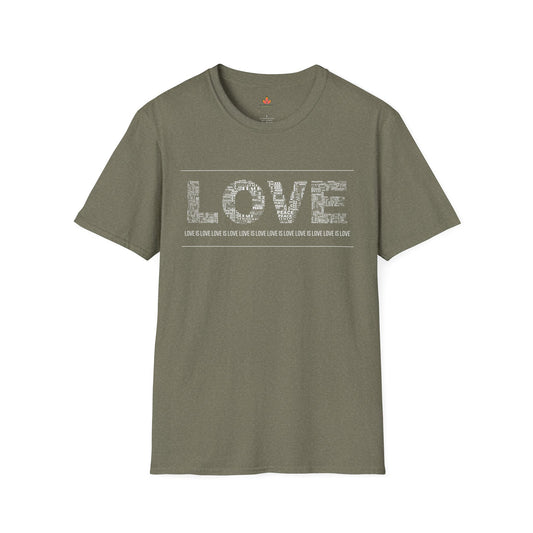 LOVE is LOVE Unisex Softstyle T-Shirt (4 colors)