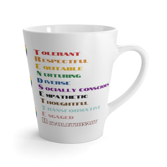 TRENDSETTER Rainbow Heart 12oz Tea Mug