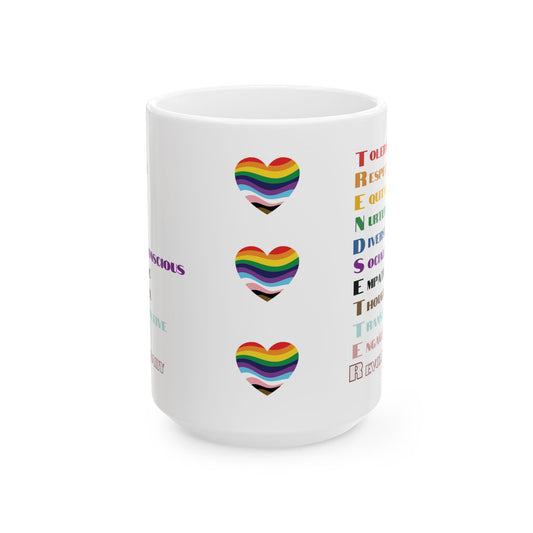 TRENDSETTER Coffee Mug – 15oz Ceramic Mug
