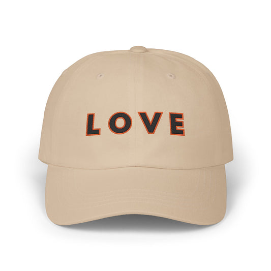 LOVE Embroidered, Classic Dad Cap (4 colors)