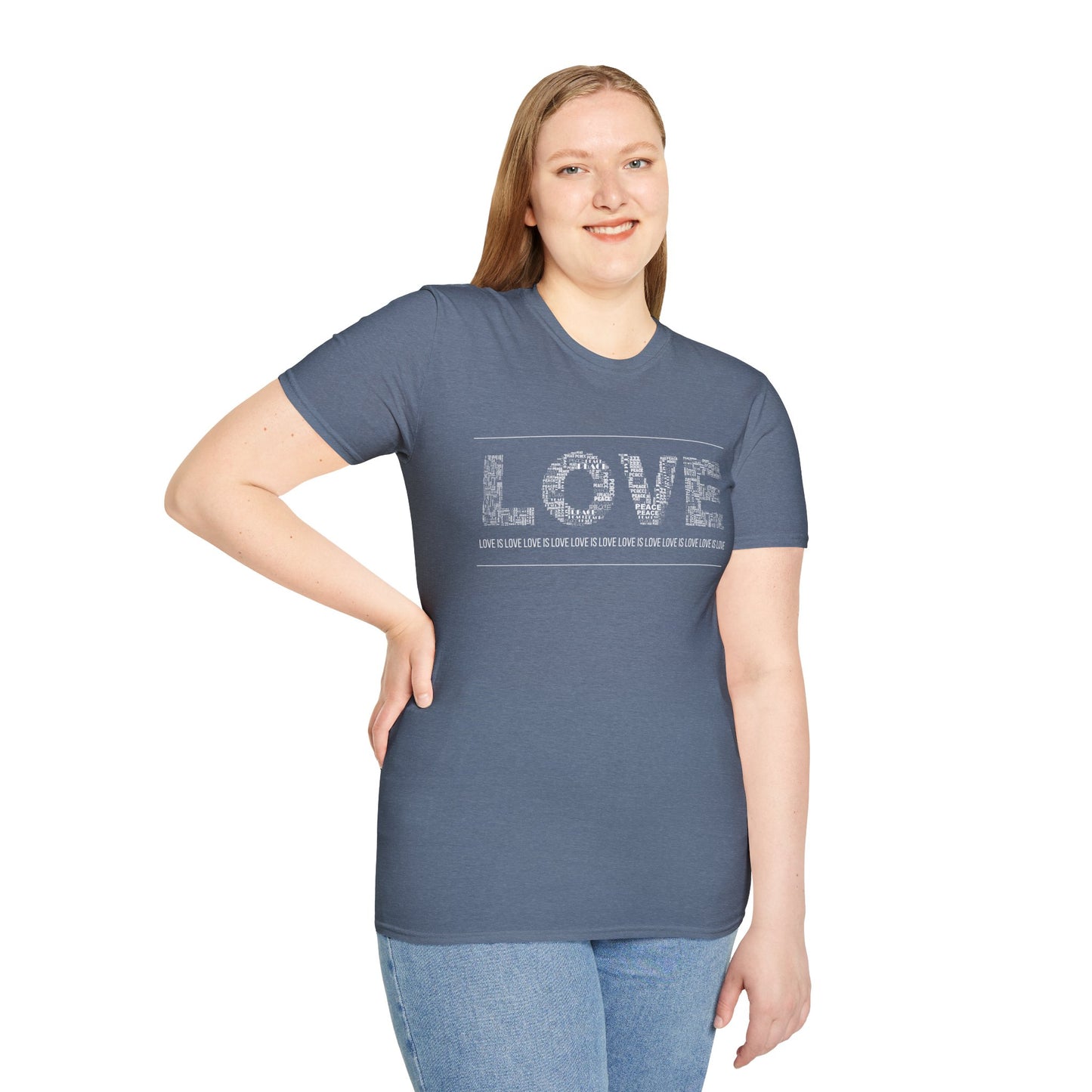 LOVE is LOVE Unisex Softstyle T-Shirt (4 colors)