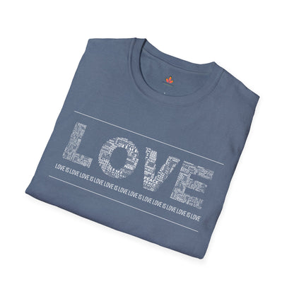 LOVE is LOVE Unisex Softstyle T-Shirt (4 colors)