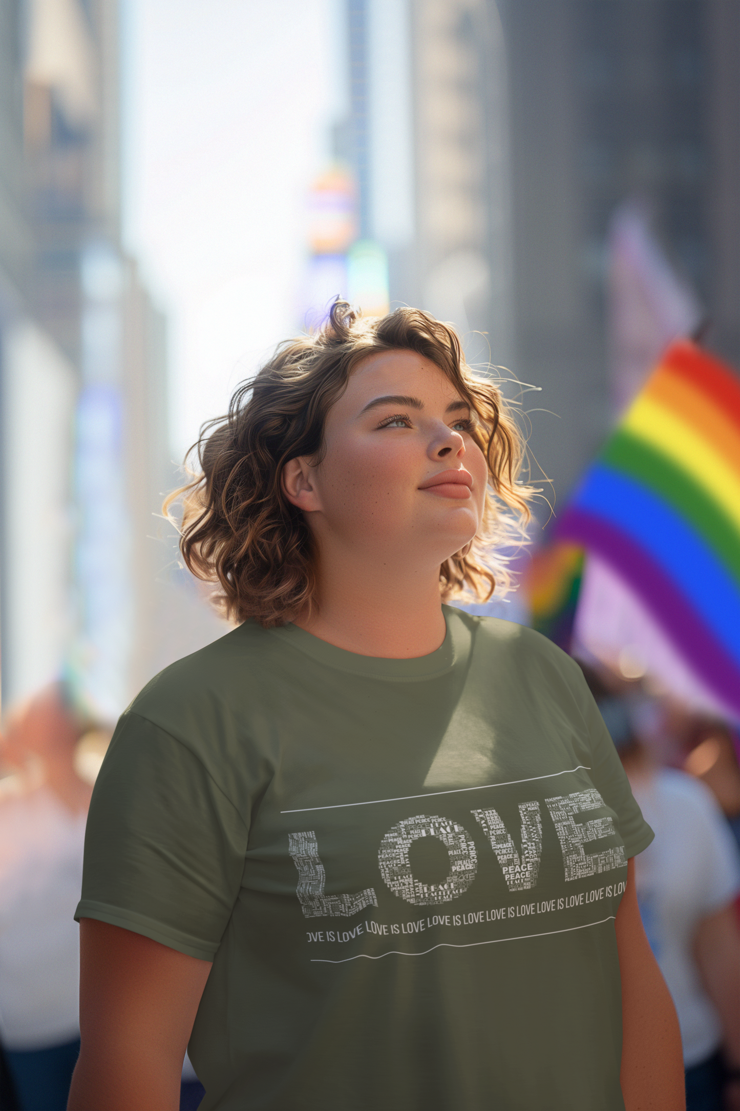 LOVE is LOVE Unisex Softstyle T-Shirt (4 colors)