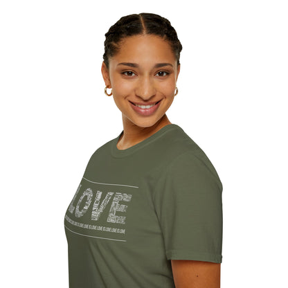 LOVE is LOVE Unisex Softstyle T-Shirt (4 colors)